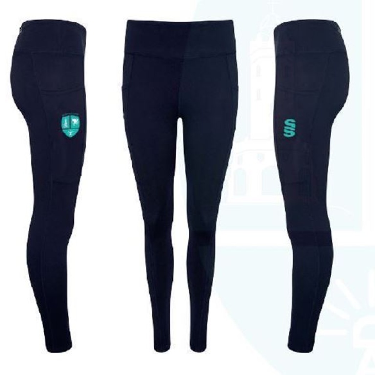 Performance Full Length Leggings : Navy