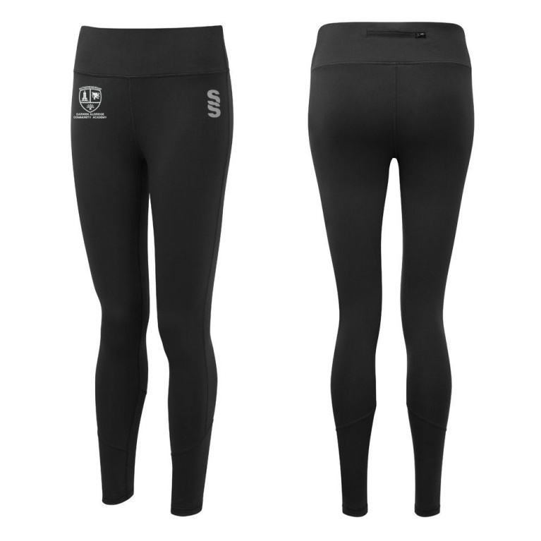 Performance Full Length Leggings : Black